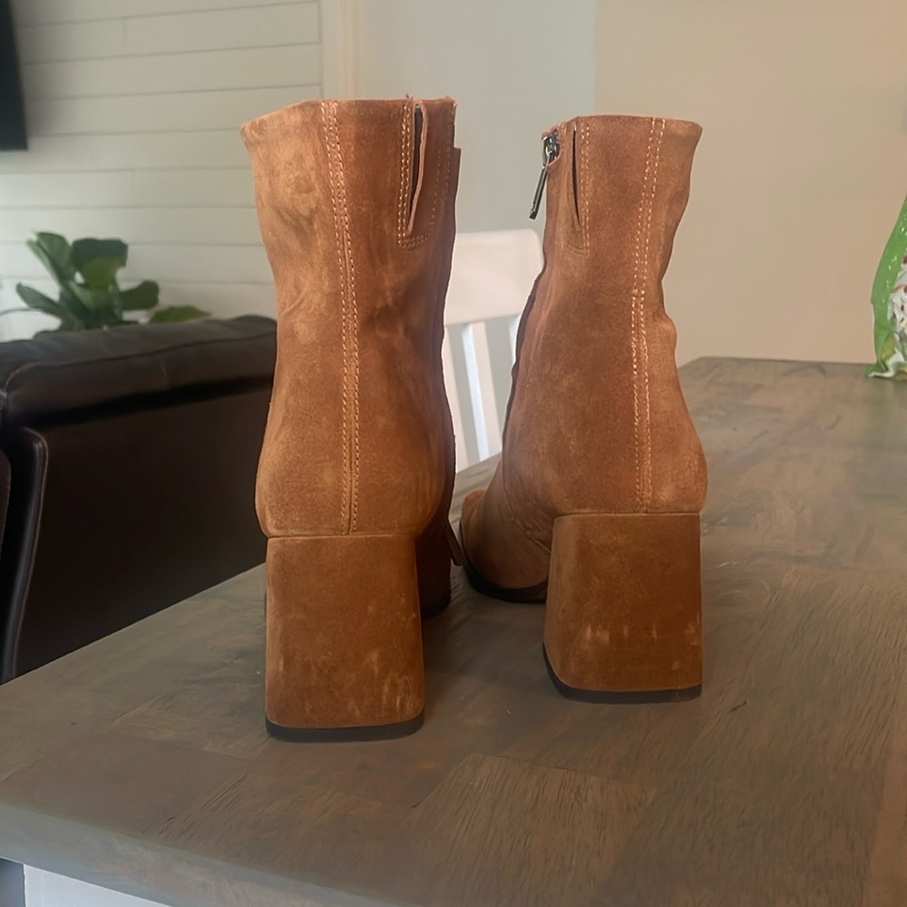 Sam Edelman Boots Cognac Size 7.5